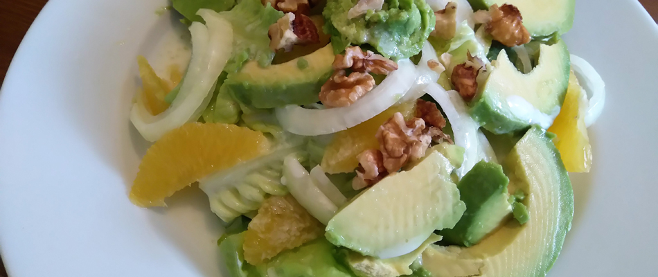 Rezept Avocado Orangen Salat • Essentiell - Diätologische Praxis